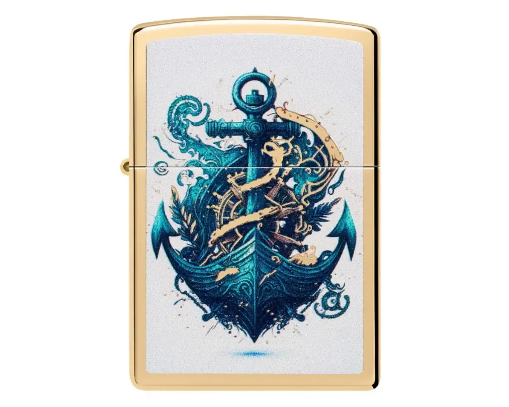 Aansteker Zippo Ship and Anchor Design Aansteker Zippo Ship and Anchor Design