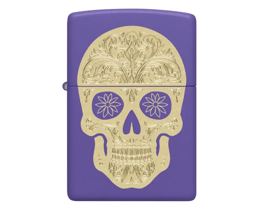 Aansteker Zippo Sugar Skull Design Aansteker Zippo Sugar Skull Design