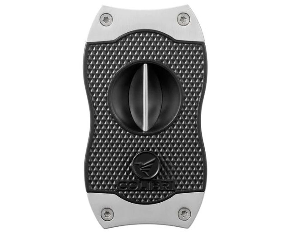 Sigarenknipper Colibri V-Cut Diamond Zwart Chrome Sigarenknipper Colibri V-Cut Diamond Zwart Chrome