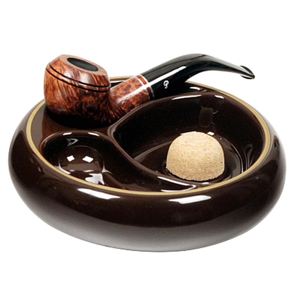 Asbak Pijp Lubinski Rond Bruin Asbak Pijp Lubinski Rond Bruin