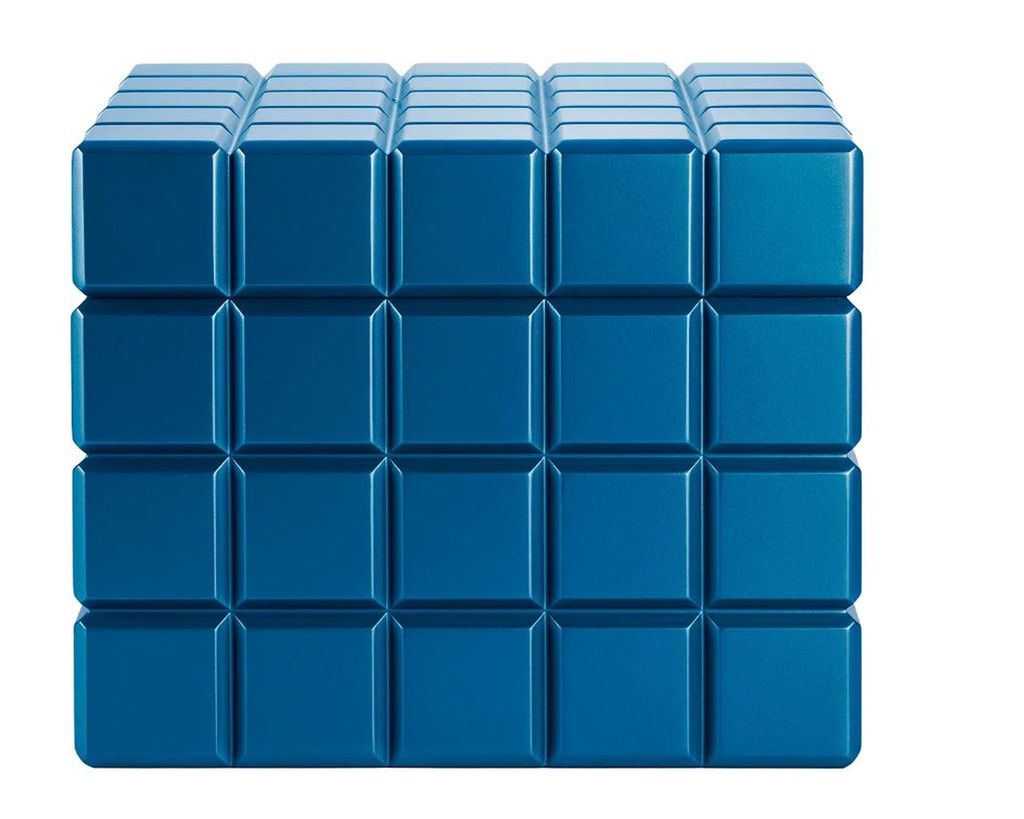 Humidor Colibri Heritage Cube Blauw - 60-80 Sigaren Humidor Colibri Heritage Cube Blauw - 60-80 Sigaren