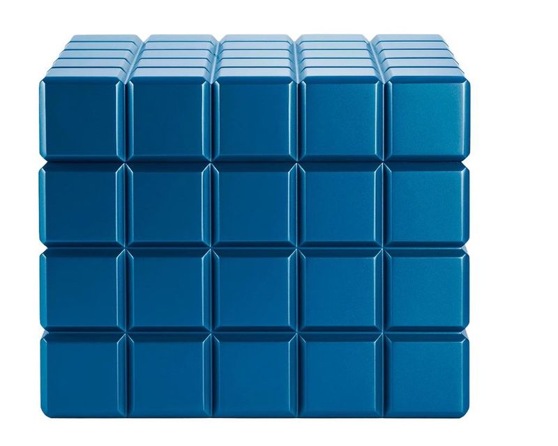 Humidor Colibri Heritage Cube Blauw - 60-80 Sigaren Humidor Colibri Heritage Cube Blauw - 60-80 Sigaren