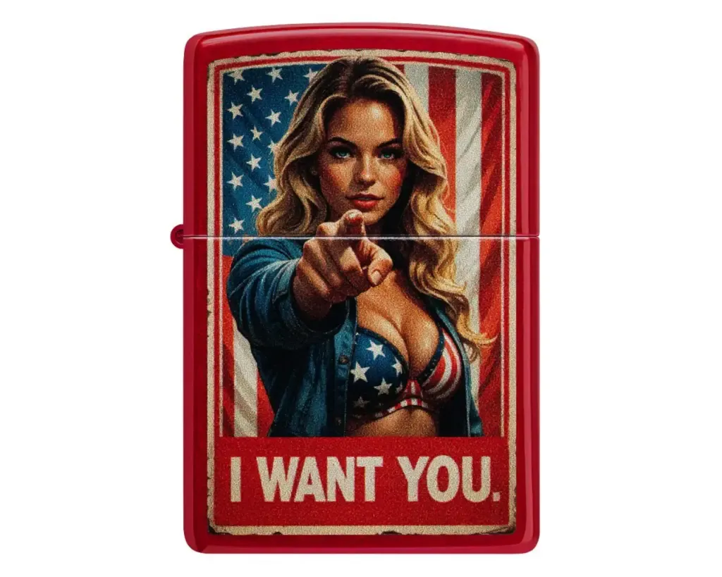 Aansteker Zippo I want you Aansteker Zippo I want you