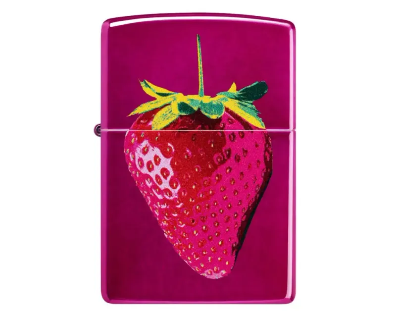 Aansteker Zippo Vibrant Strawberry Design Aansteker Zippo Vibrant Strawberry Design