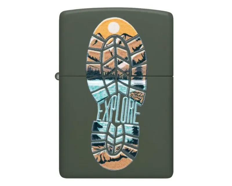 Aansteker Zippo Explore Design Aansteker Zippo Explore Design