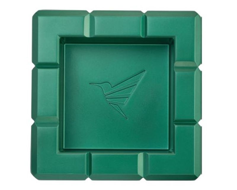 Asbak Sigaar Colibri Heritage Cube Groen