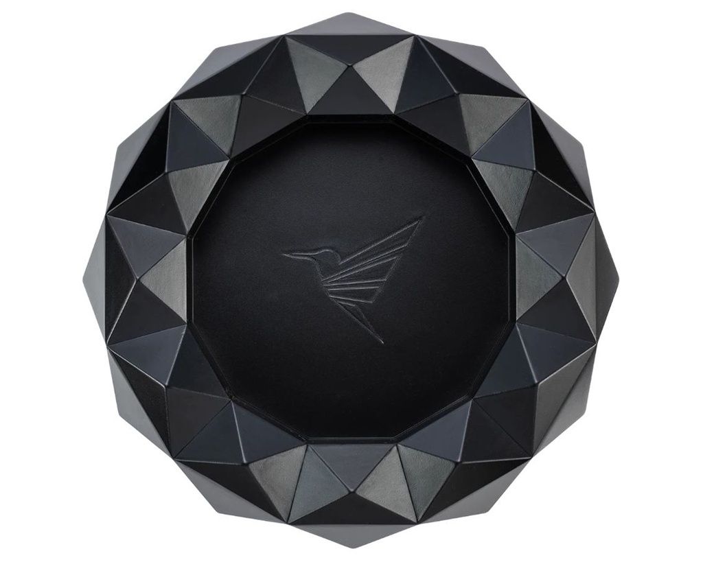 Asbak Sigaar Colibri Quasar Rond Zwart Asbak Sigaar Colibri Quasar Rond Zwart