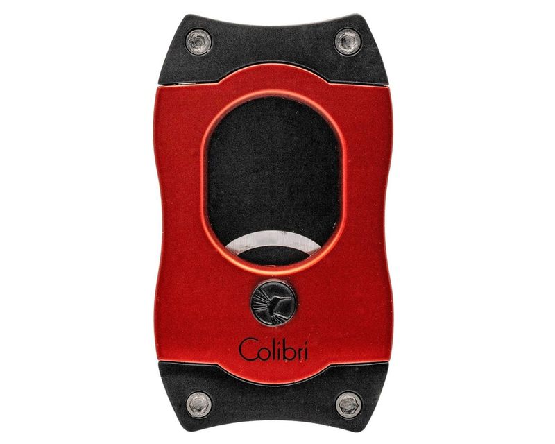 Sigarenknipper Colibri S-Cut Rood/Zwart