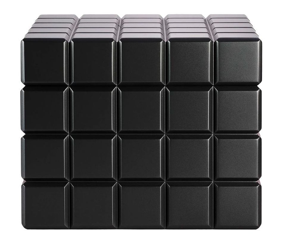 Humidor Colibri Heritage Cube Zwart - 60-80 Sigaren