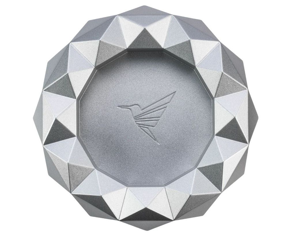 Asbak Sigaar Colibri Quasar Rond Zilver Asbak Sigaar Colibri Quasar Rond Zilver