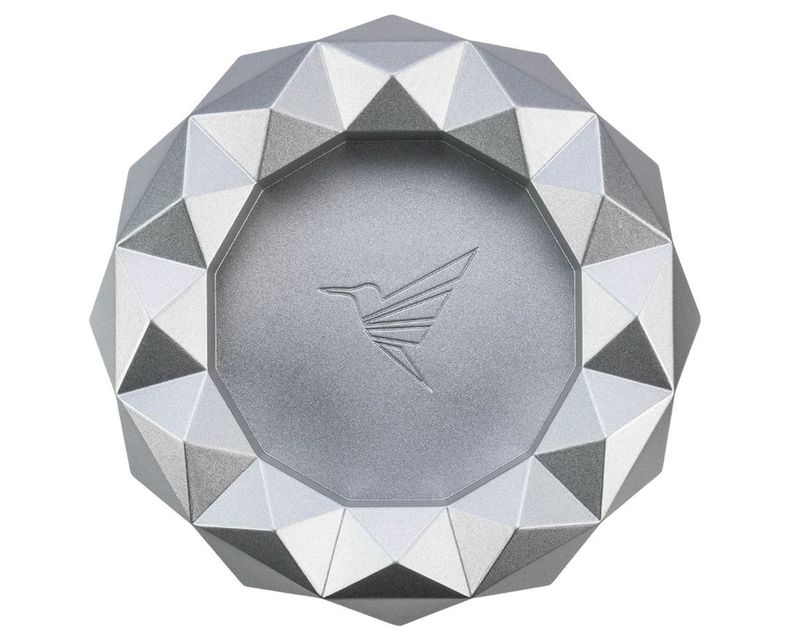 Asbak Sigaar Colibri Quasar Rond Zilver