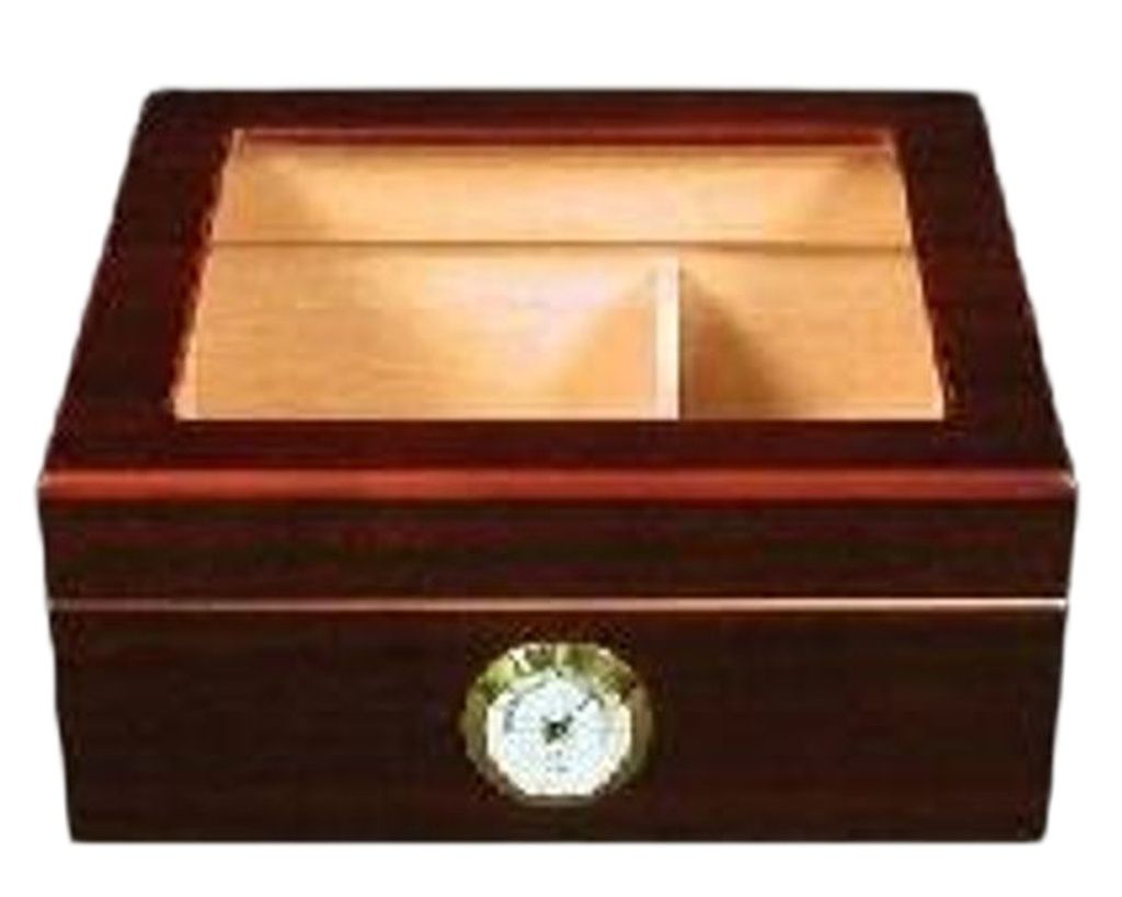 Humidor Walnut Glas - 30 Sigaren