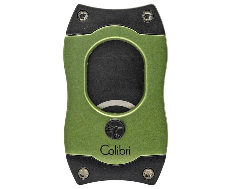Sigarenknipper Colibri S-Cut Groen/Zwart