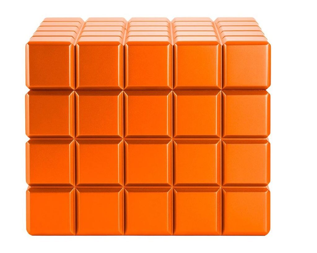 Humidor Colibri Heritage Cube Oranje - 60-80 Sigaren Humidor Colibri Heritage Cube Oranje - 60-80 Sigaren