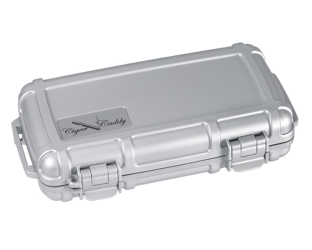 Reis Humidor Cigar Caddy Zilver 5 Sigaren