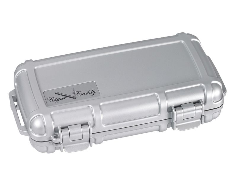 Reis Humidor Cigar Caddy Zilver 5 Sigaren