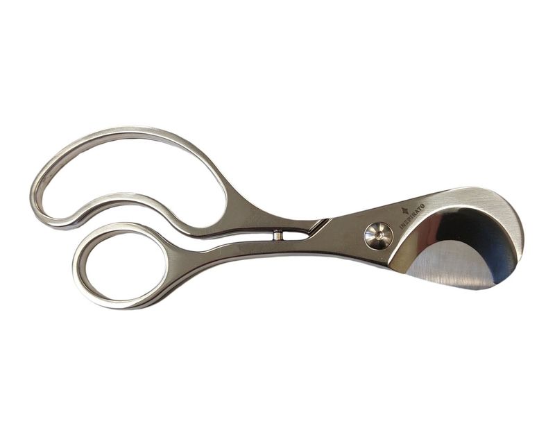 Sigarenknipper Schaar Inzpirato Vajra Glanzend Zilver