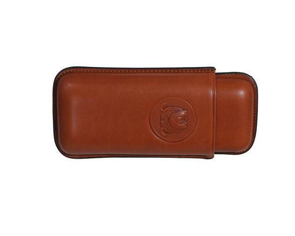 Etui Sigaar White Spot Bulldog Rob 2F Bruin Etui Sigaar White Spot Bulldog Rob 2F Bruin