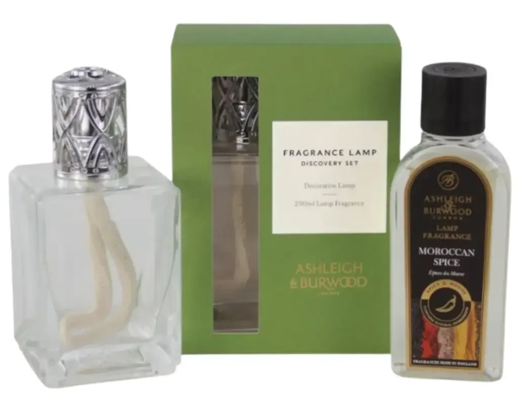 AB Lamp Clear Obsidian + Moroccan Spice