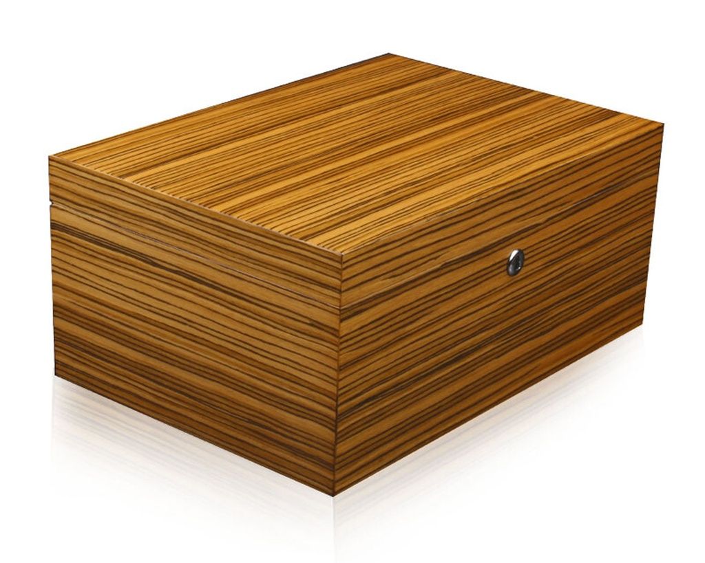 Humidor Zebranohout - 150 Sigaren Humidor Zebranohout - 150 Sigaren