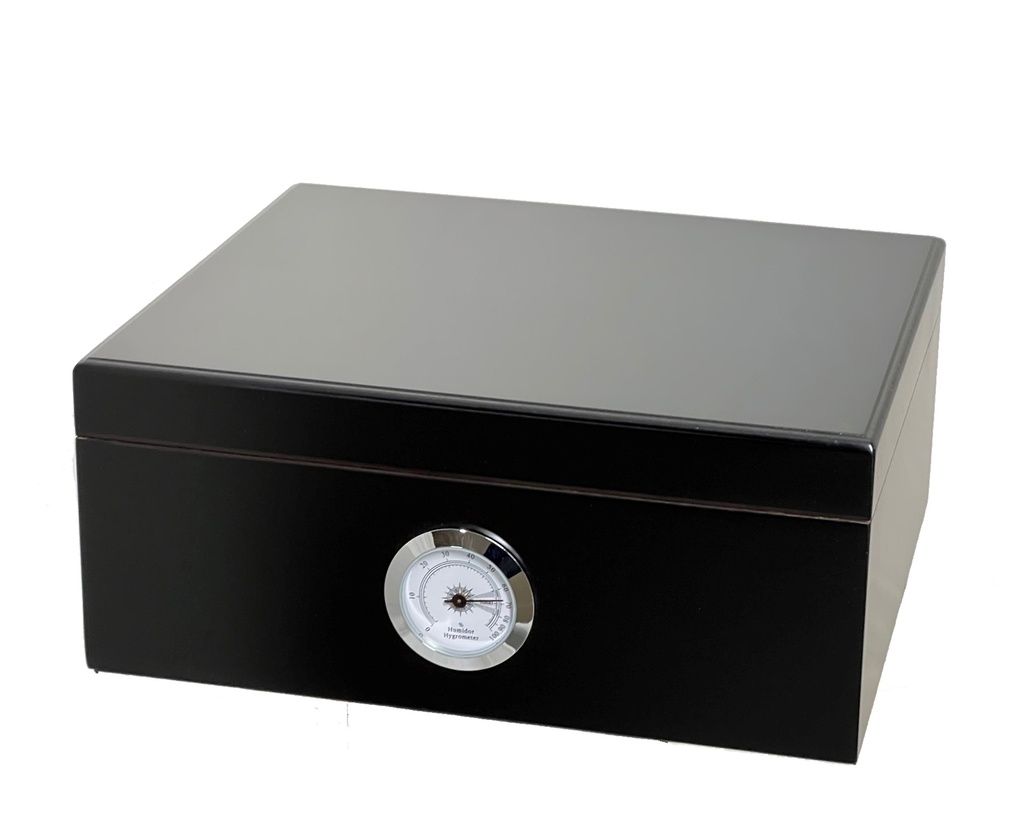 Humidor Set Zwart 50 Sigaren
