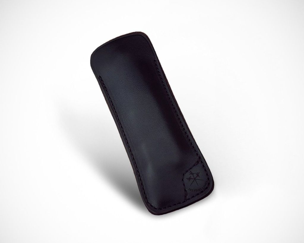 LFL Leather Sheath Le Petit Natural Black LFL Leather Sheath Le Petit Natural Black