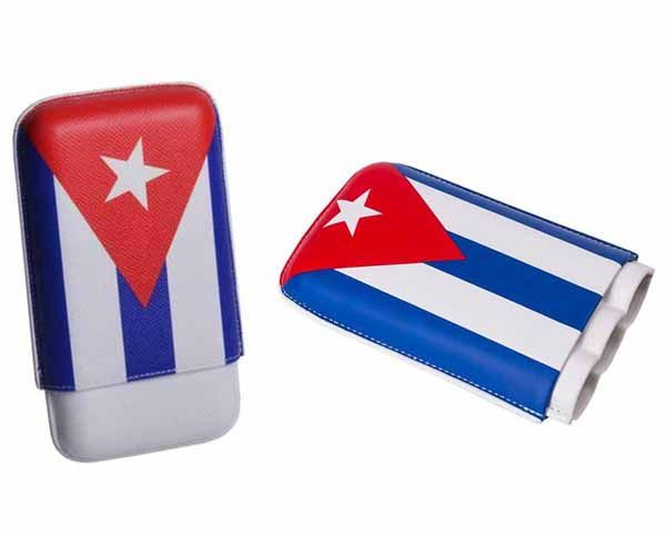 Etui Sigaar Cuba Flag 3 Cig R60 Etui Sigaar Cuba Flag 3 Cig R60
