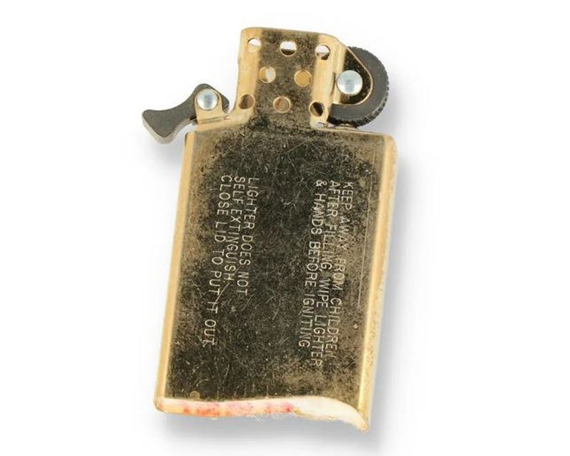 Lighter Zippo Insert Gold Slim Lighter Zippo Insert Gold Slim