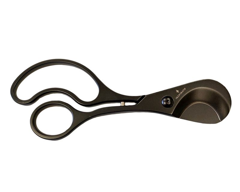 Cigar Cutter Scissors Inzpirato Vajra Black Matte