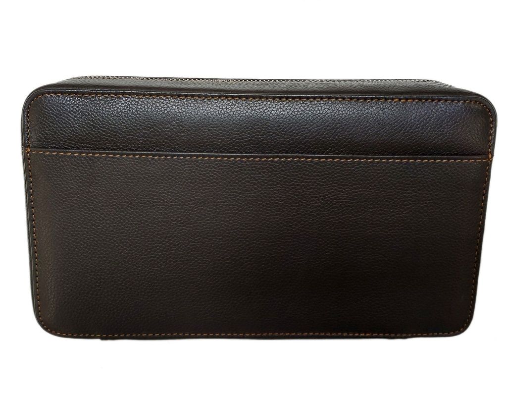 Cigar Pouch Lubinski Leather Combi Brown 5 Cigars Cigar Pouch Lubinski Leather Combi Brown 5 Cigars