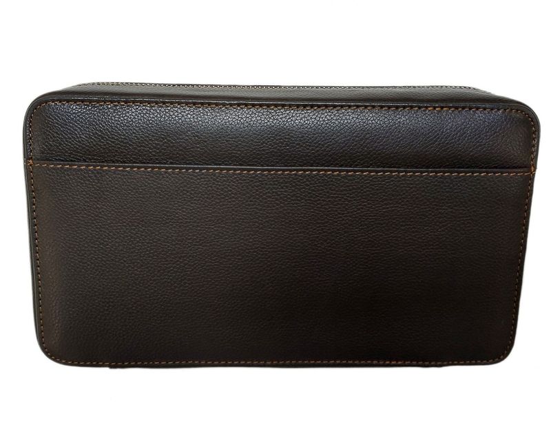 Cigar Pouch Lubinski Leather Combi Brown 5 Cigars Cigar Pouch Lubinski Leather Combi Brown 5 Cigars