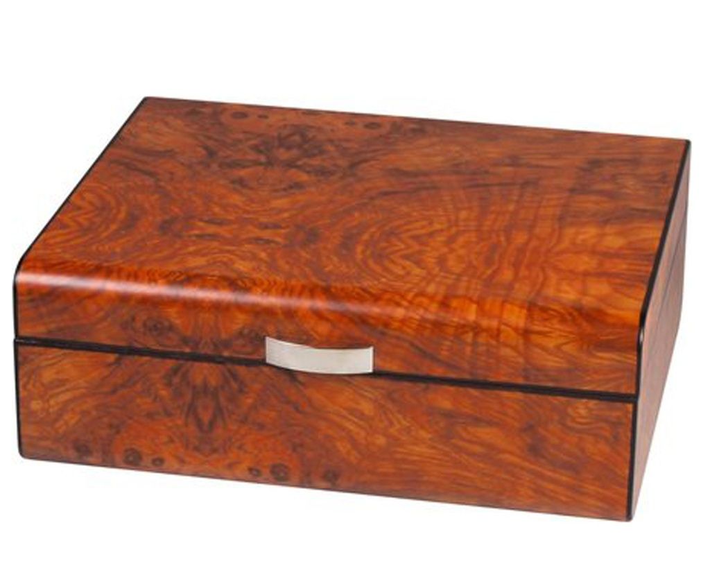Humidor Walnut - 25 Cigars