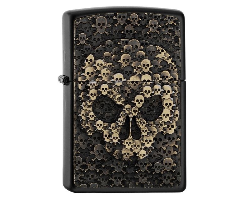 Lighter Zippo Skull in Skull Lighter Zippo Skull in Skull