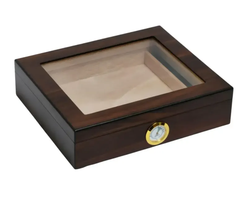 Humidor Walnut Veneer - 20 cigars