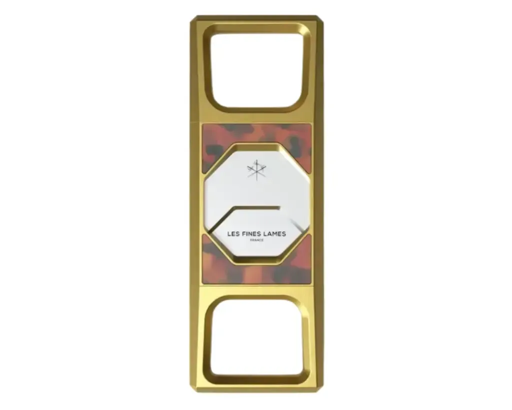 LFL Cigar Cutter La Guillotine - Vanguard Gold Acetate