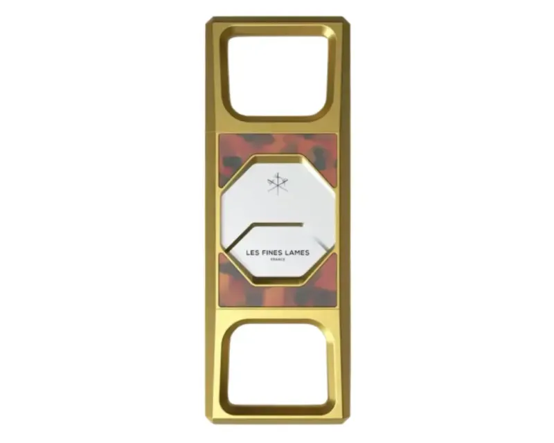 LFL Cigar Cutter La Guillotine - Vanguard Gold Acetate
