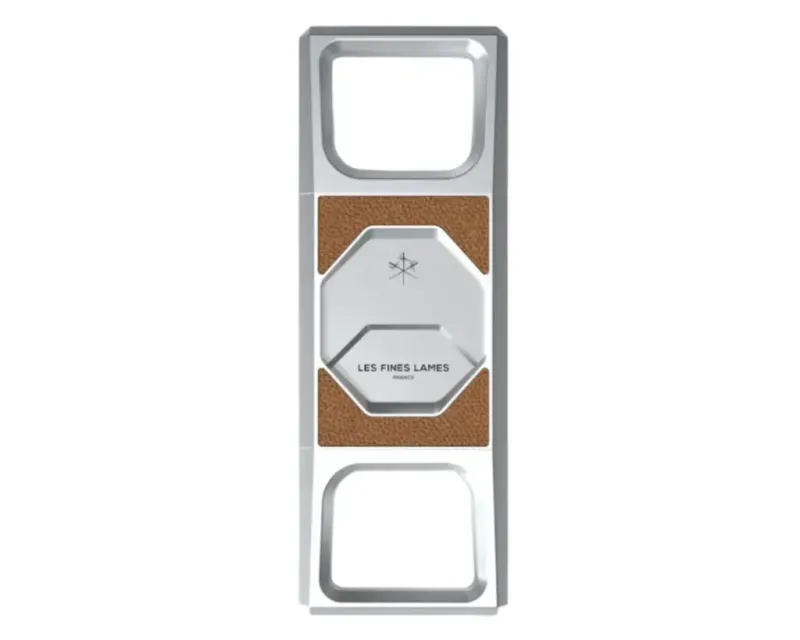 LFL Cigar Cutter La Guillotine - Vanguard Cognac Leather