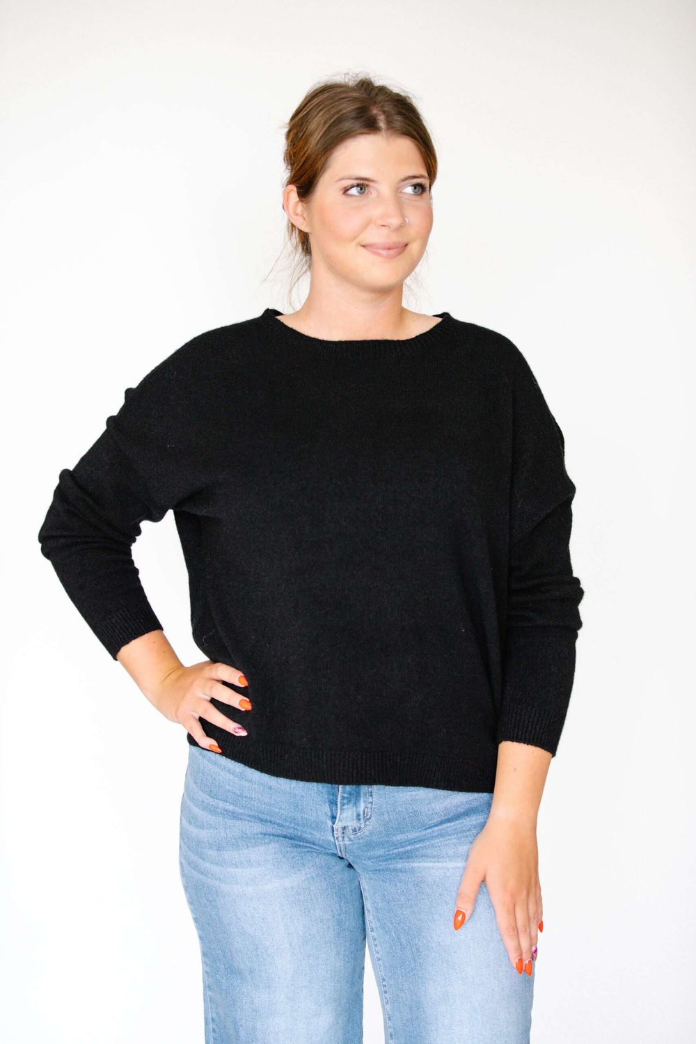 Bonita Avenue pull Bora zwart