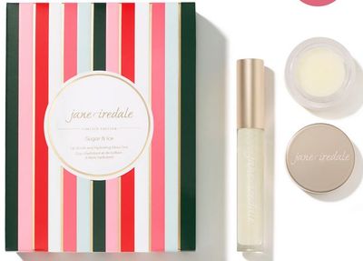 Jane iredale Sugar &amp; Ice Lip Scrub and Hydrating Gloss Duo