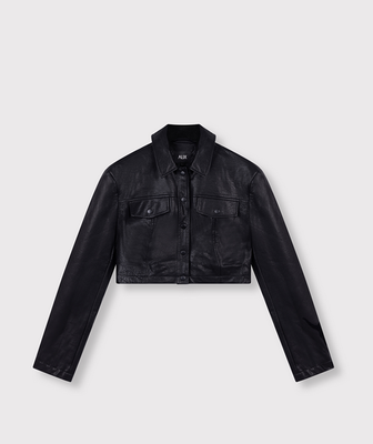 Alix the label bloes leder