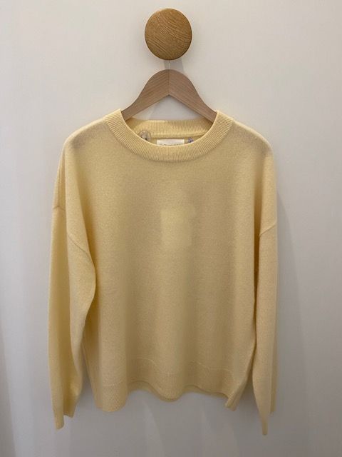 Les tricot le lea pull Ma Poupette mimosa
