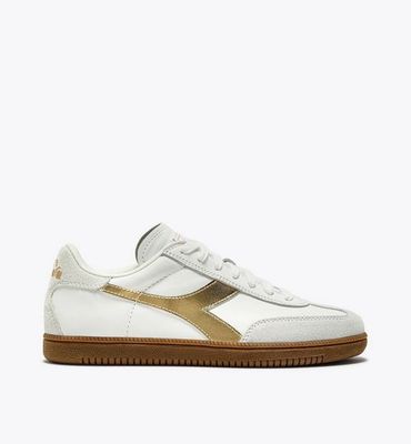 Diadora sneaker Trainer Doré white gold