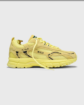 Mercer sneaker, the Re-Run Monochrome yellow