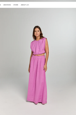 Liv The Label manon skirt orchid