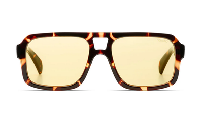 Komono zonnebril Falcon havana lemon