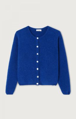 American Vintage cardigan Vitow blue royal