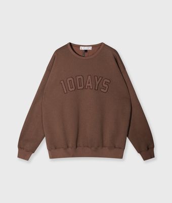 10 Days statement sweater truffle