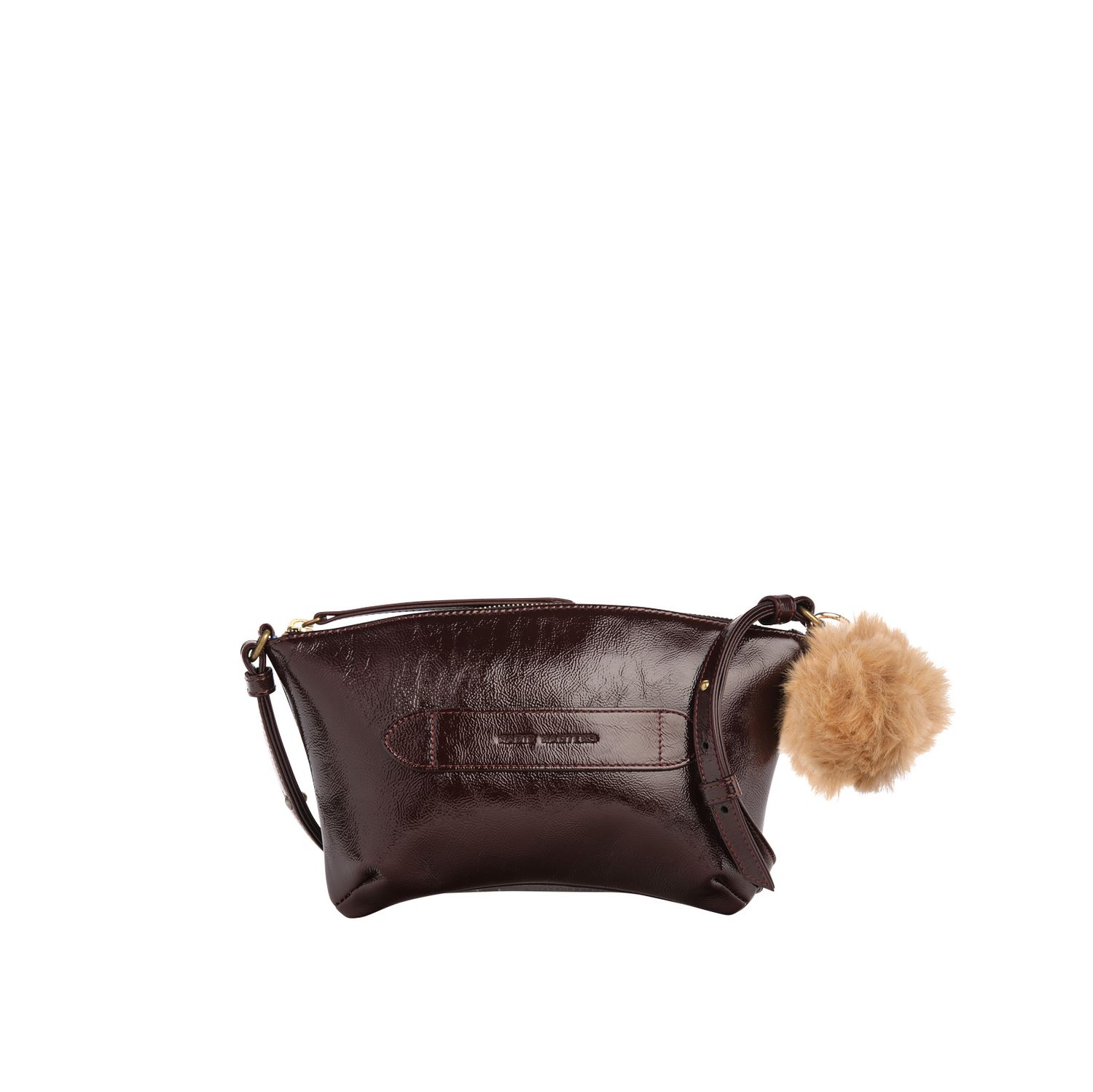 Marie Martens coachella pocket bordeaux patent