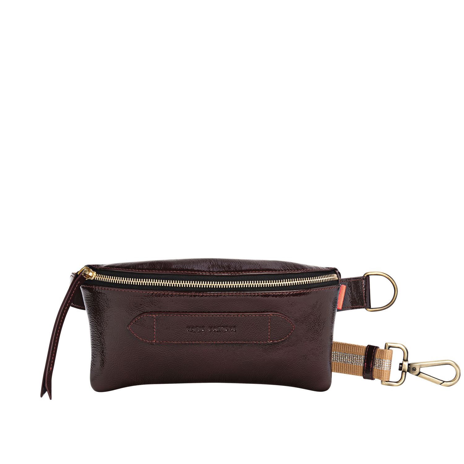 Marie Martens coachella bordeaux patent