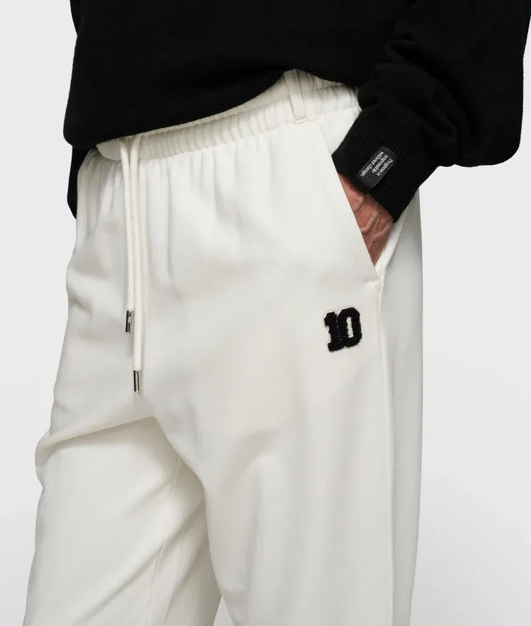 10 Days mid jogger ecru
